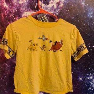 Disney lion king crop top